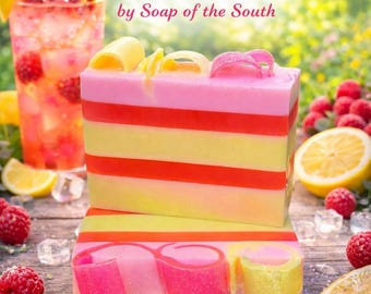 Raspberry Lemonade Shea Butter Soap