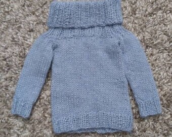BJD/Dollfie Dream/Smartdoll Lavender Wide Neck Sweater