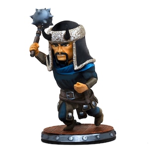 Chibi Hogun 3D printed Miniature from the Warriors Three