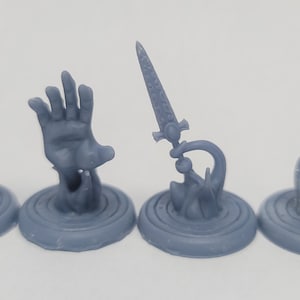 Spell effects Set-1 for D&D or other Board games