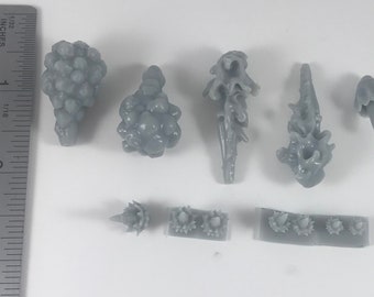 Weapon Cinematic Effects Set 1, Gaslands, 40K, Infinity, Warmachine, Roleplay, Bolter