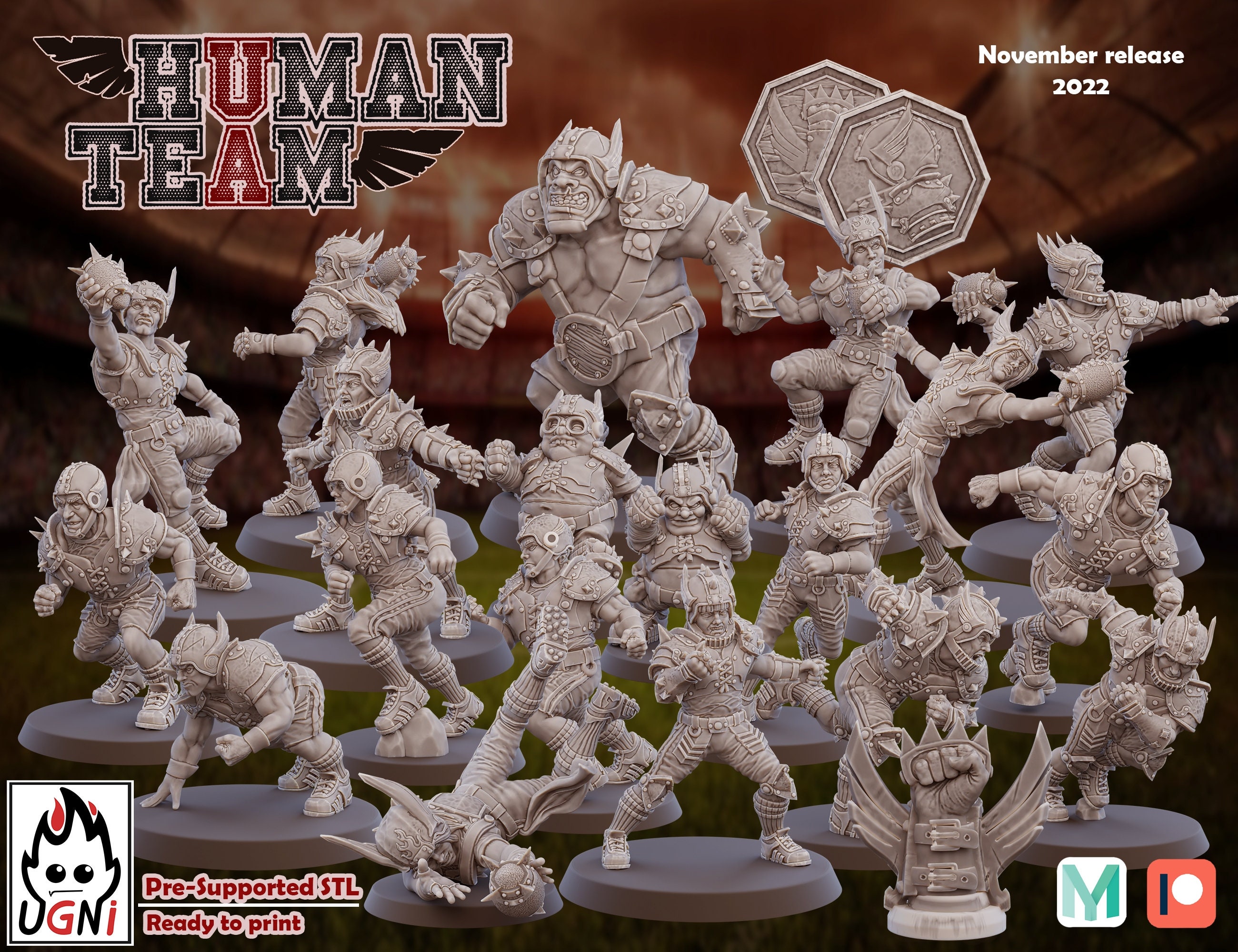 Bloodbowl Sevens Pitch - Etsy
