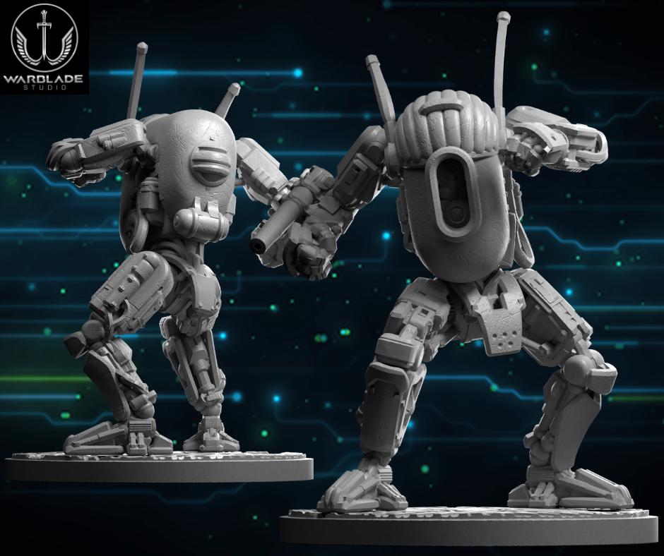 Bounty Drois 3D printed miniature 40mm/Shatterpoint Scale/Star Wars