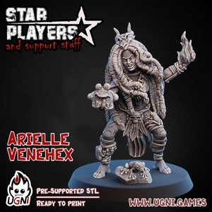 Arielle Venehex Star Player for Fantasy Football Game