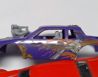 Gaslands Drivers Set-1 Miniatures x6 -  Autokill  - Car Wars - Hot Wheels