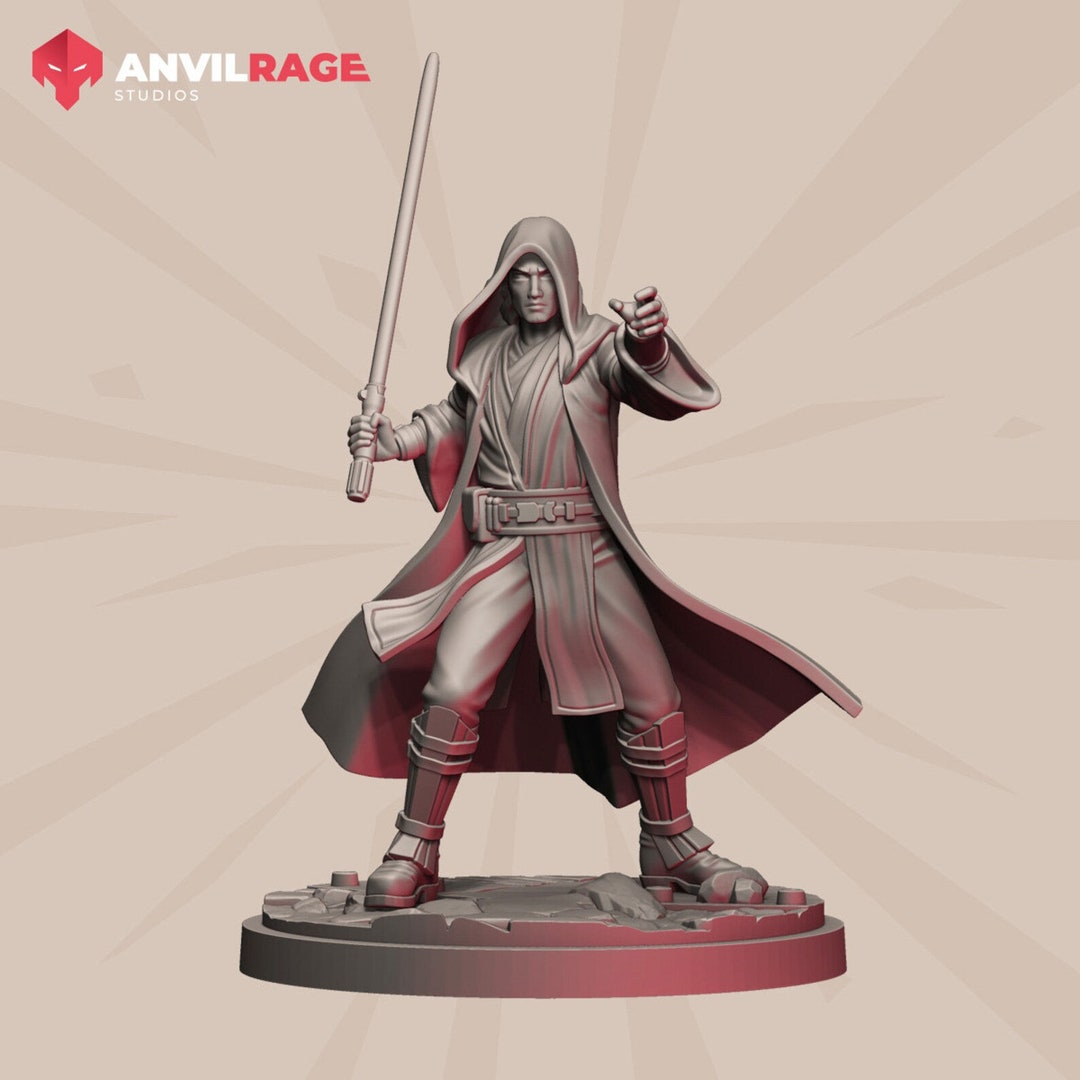 Chosen One Dark Anakin 3D Printed Miniature 40mm/shatterpoint