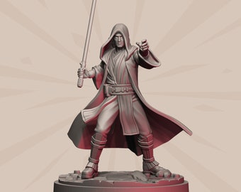 Chosen One Dark Anakin 3D printed miniature 40mm/Shatterpoint Scale/Star Wars