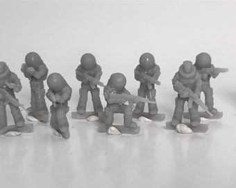 Gaslands Crew members Miniatures x10 SET 8 - Autokill - Car Wars - Hot Wheels 1/64 Dark Future Martian Hunters