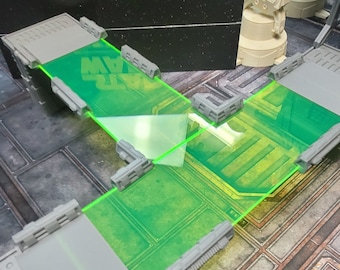 Sci-Fi Laser/Plasma Bridge Terrain for Star Wars Shatterpoint Game - Miniature Wargames