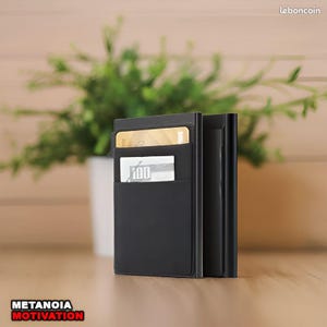Portafoglio minimalista Portafoglio uomo Portacarte uomo Portamonete uomo Idea regalo uomo Regalo uomo Porta carte bancarie Novità