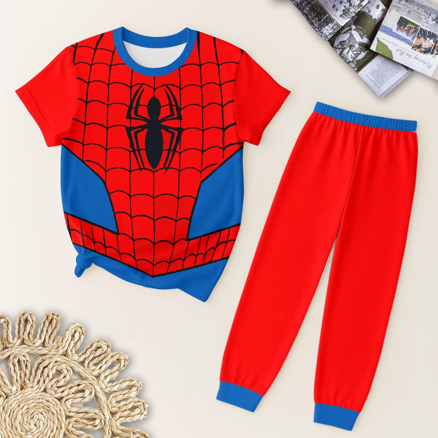 Marvel Spidey & Friends Schlafanzug Für Jungen | Langarm-Pyjama Mit Spider-Man Team | Größen 18–24 Monate Bis 4–5 Jahre