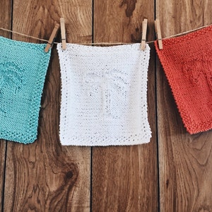 Palm Tree Washcloth