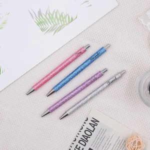 Personalized Glitter Pen,Custom Glitter Pen,Exquisite Custom Pen,Perfect Gift for Girls,Sparkly Pen Bachelorette Party Gift