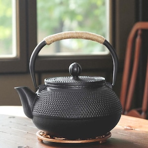 Japanese Cast Iron Teapot with Infuser –UPORS Iron Tea Kettle for Boiling Water-Oolong Tea|600ml 800ml 1200ml Stainless Steel Lined Tetsubin
