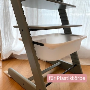 Adapter for Stokke Tripp Trapp I Trofast plastic baskets I Tripp Trapp accessories I Stokke I Children&#39;s room I Baby equipment