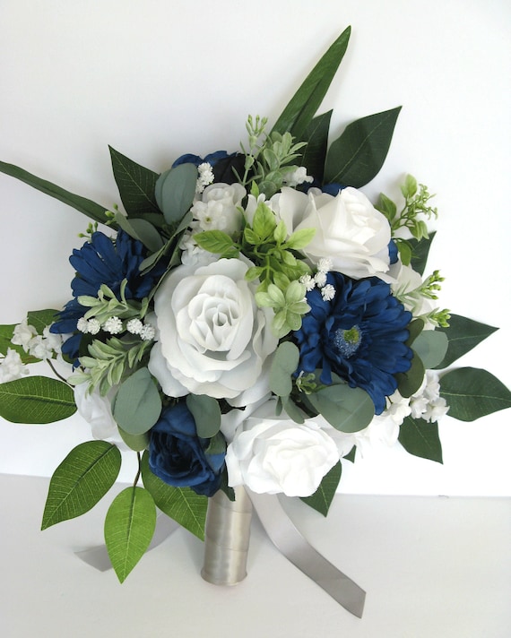 White＆blue bouquet no.365