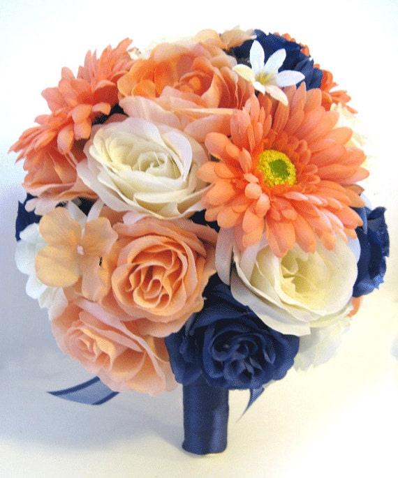 17pcs Wedding Bridal Bouquet Silk Flower Decoration Package BLACK IVORY ANEMONE 17pcs Wedding Bridal Bouquet Silk Flower Decoration Package BLACK IVORY ANEMONE