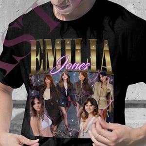 Emilia Jones Tribute Tee: Ruby Rossi, Kinsey Locke, Autographed 100% Cotton Shirt