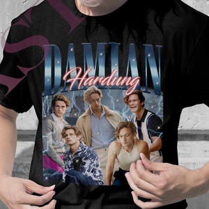 DAMIAN HARDUNG Vintage Tee James Beaufort tshirt maxton custom bluza 100% bawełna S-5XL