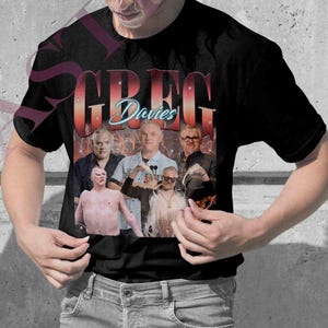 GREG DAVIES Shirt Mr. Gilbert T-Shirt Taskmaster Inbetweeners Tee Unisex