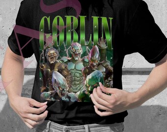 GREEN GOBLIN Shirt Action Movie T-Shirt Retro Merch Norman Osborn Tee  Willem Dafoe Sweatshirt