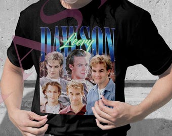 DAWSON LEERY Shirt James Van Der Beek Tee Mox Tribute T-Shirt Elijah Mundo Sweatshirt
