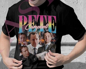 PETER DYCKMAN CAMPBELL Shirt Vincent Kartheiser Tee Pete Campbell TShirt Retro Sweatshirt