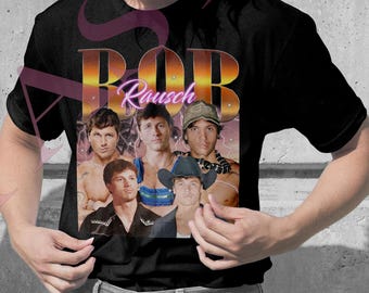 ROB RAUSCH Shirt Robert Kelley Wilson T-Shirt Snake Wrangler Merch Retro