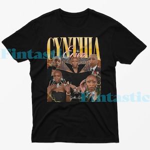 Unisex Cynthia Erivo Vintage Style T-Shirt: 90s Retro Fan Tee Sweatshirt S-5XL 100% Cotton