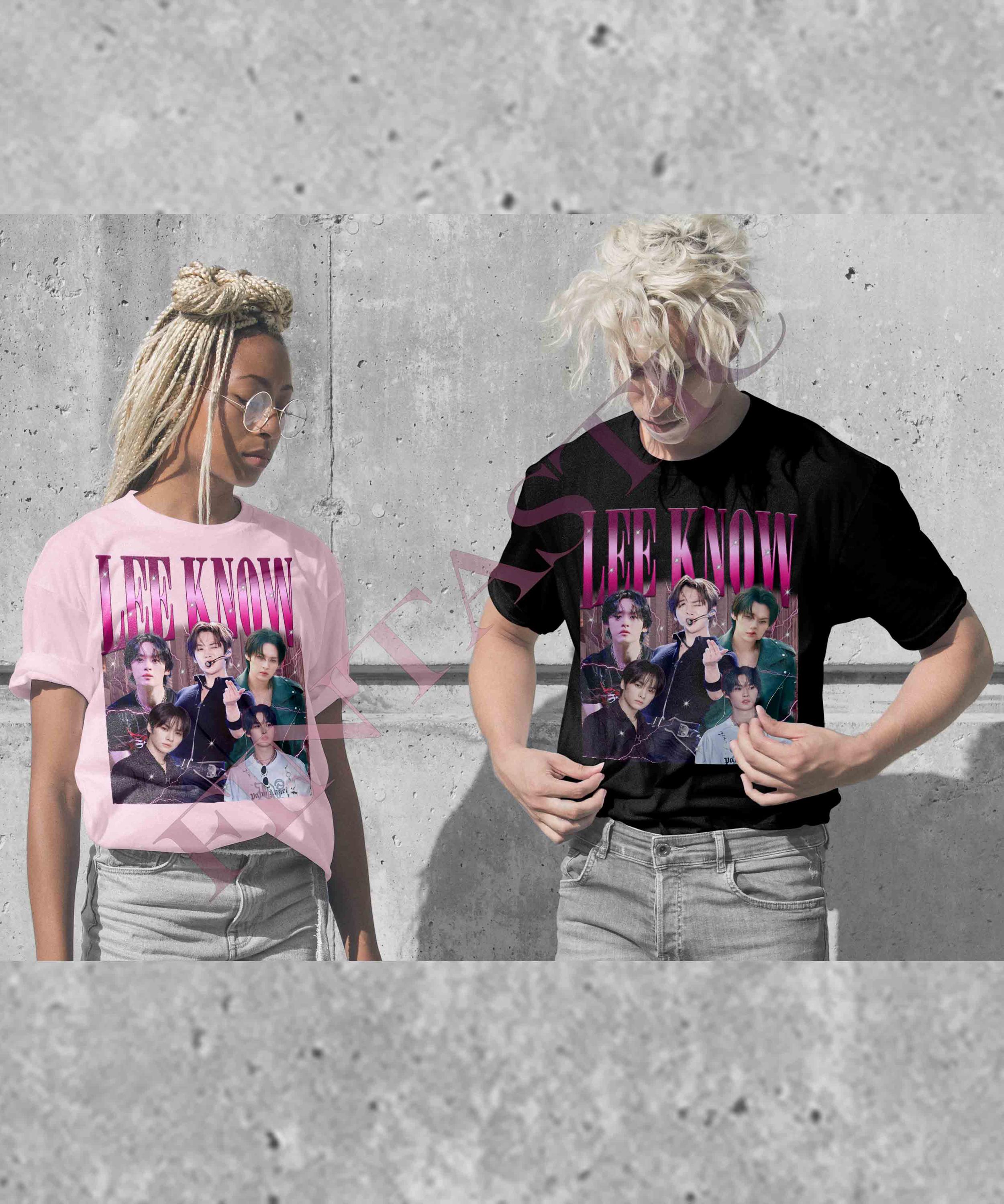 LEE KNOW Shirt Stray Kids T-shirt Maniac Tour Tee Unisex
