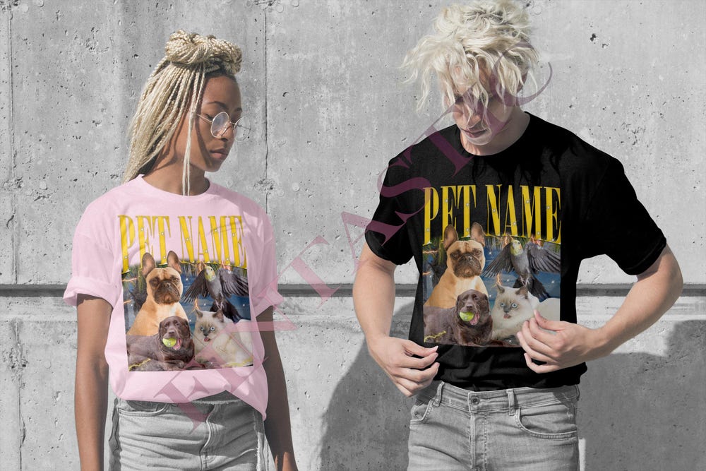 Custom Unisex Tshirt, Custom Dog Tee, Custom Shirt Gift, Custom Design, Custom Bird Tee, Custom Pet Tshirt, Custom Cat Tee, 90'S Tee Onlytee