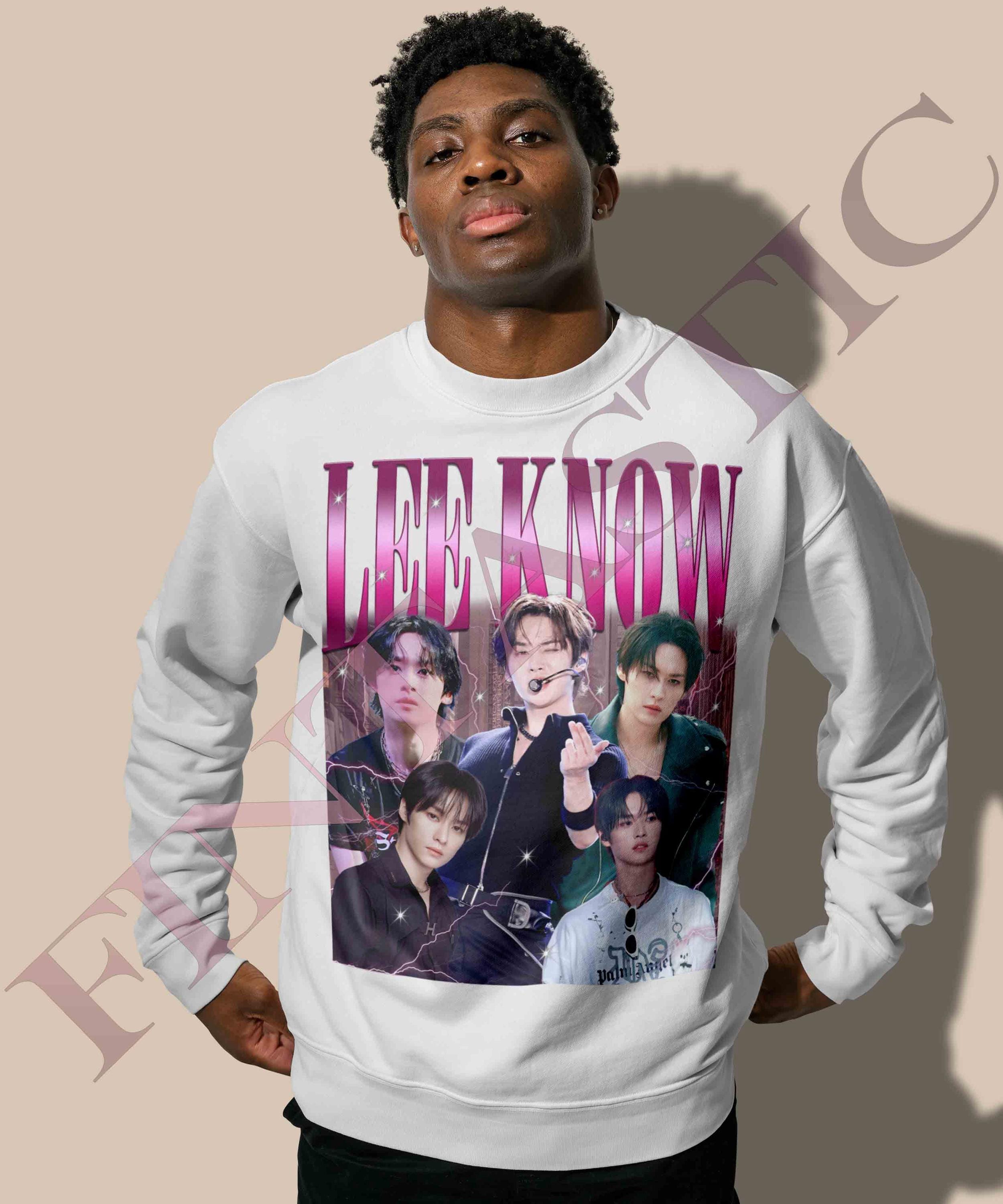 LEE KNOW Shirt Stray Kids T-shirt Maniac Tour Tee Unisex