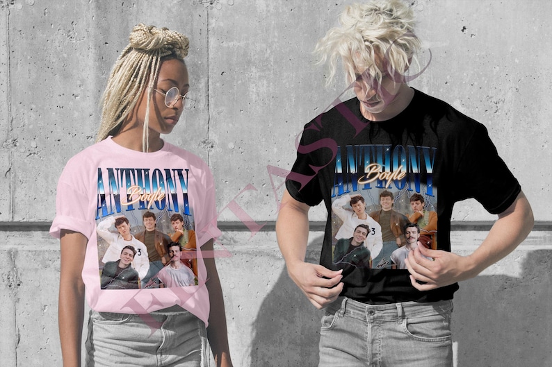 ANTHONY BOYLE Unisex T-Shirt 100% Cotton Arthur Guinness Sweatshirt Customized Tee S-5XL Autographed image 1
