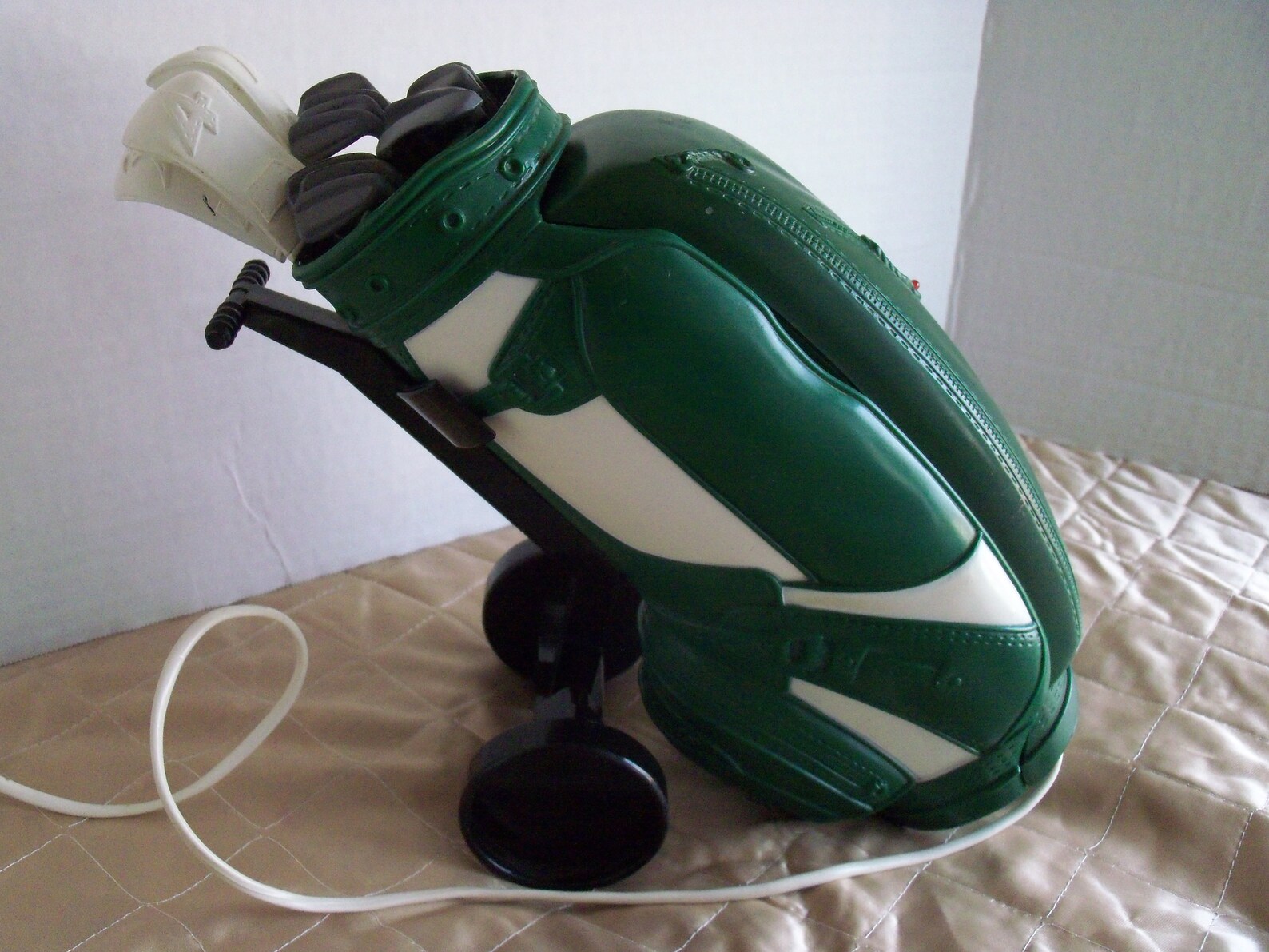 Vintage 1994 Green Golf Bag Phone corded telephone Etsy