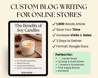 eCommerce Blog Post Writing Service: SEO Content for Online Stores