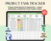 Project Task Tracker Google Sheet: Team Collaboration Template