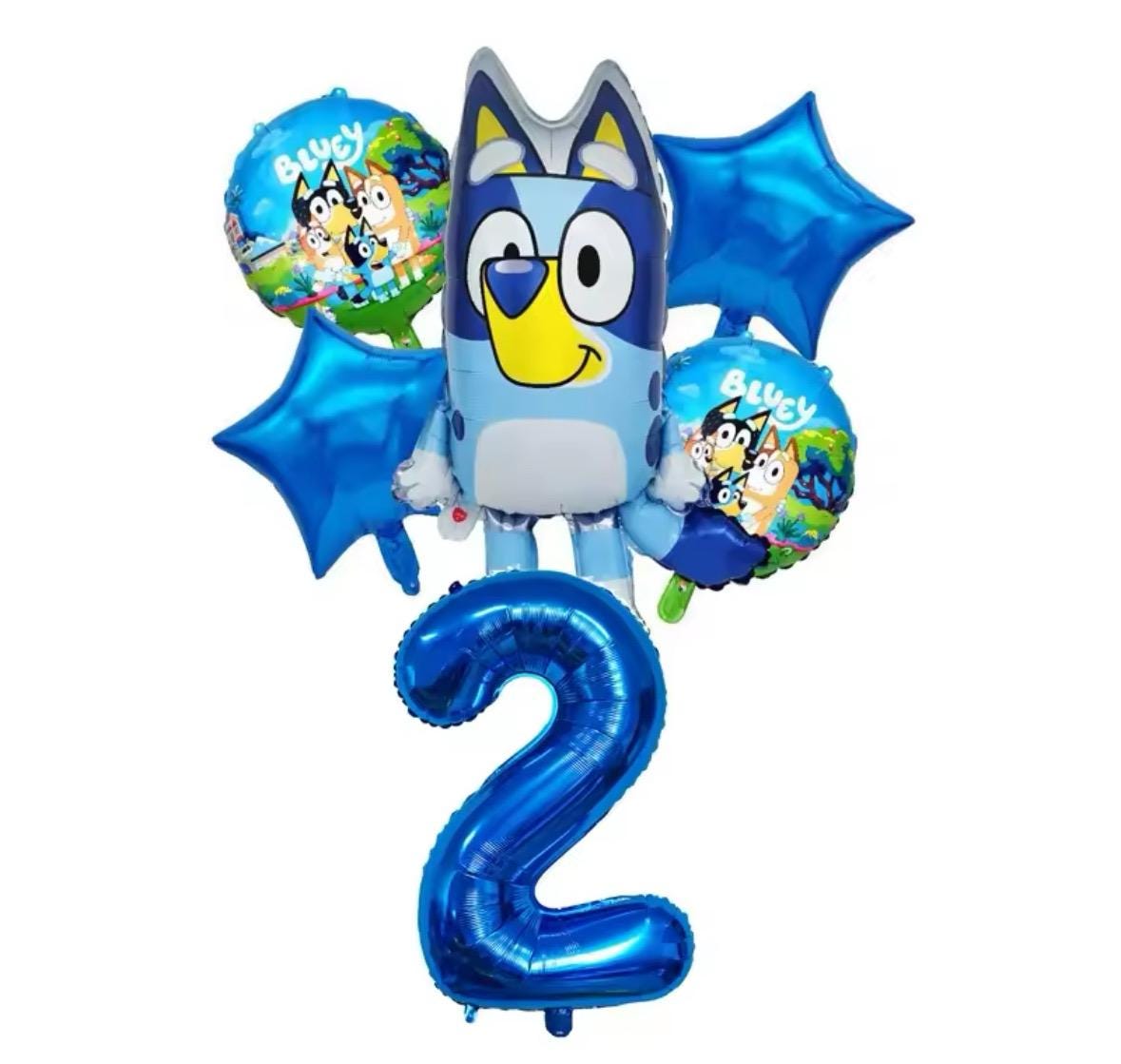 Bluey Birthday Balloons
