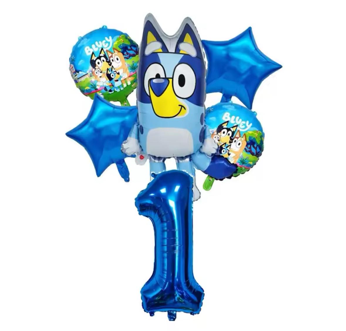 Bluey Birthday Balloons