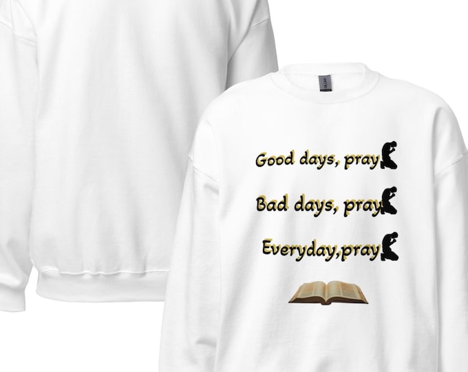 Bible Image Prayer Shirt - Unisex Religious Apparel