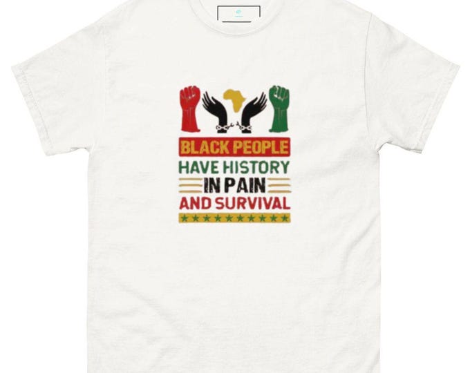 African American Heritage Shirt - Classic Black History Tee