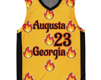 Classic Augusta Georgia Unisex Basketball Jersey - Custom your name