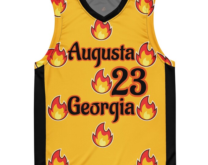Classic Augusta Georgia Unisex Basketball Jersey - Custom your name