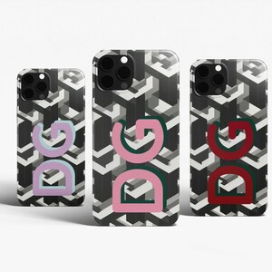 Personalized Monogram Phone Case: iPhone, Samsung & Pixel | Geometric Custom Initials (MagSafe Available)
💎 Your phone is part of your everyday life — make it yours.
This personalized monogram phone case features a bold geometric pattern and customizable initials designed to stand out. Inspired by modern luxury patterns, it brings a designer-style identity to something you carry every day.