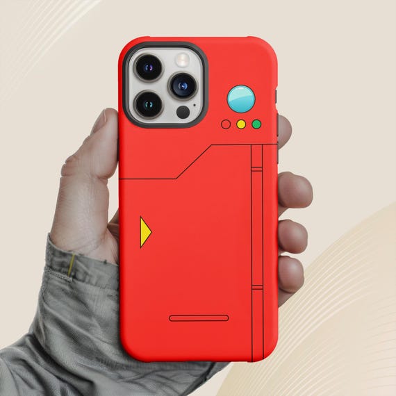 Pokemon Pokedex Tough Phone Case for iPhone, Samsung & Pixel, Anime Gift for Gamers