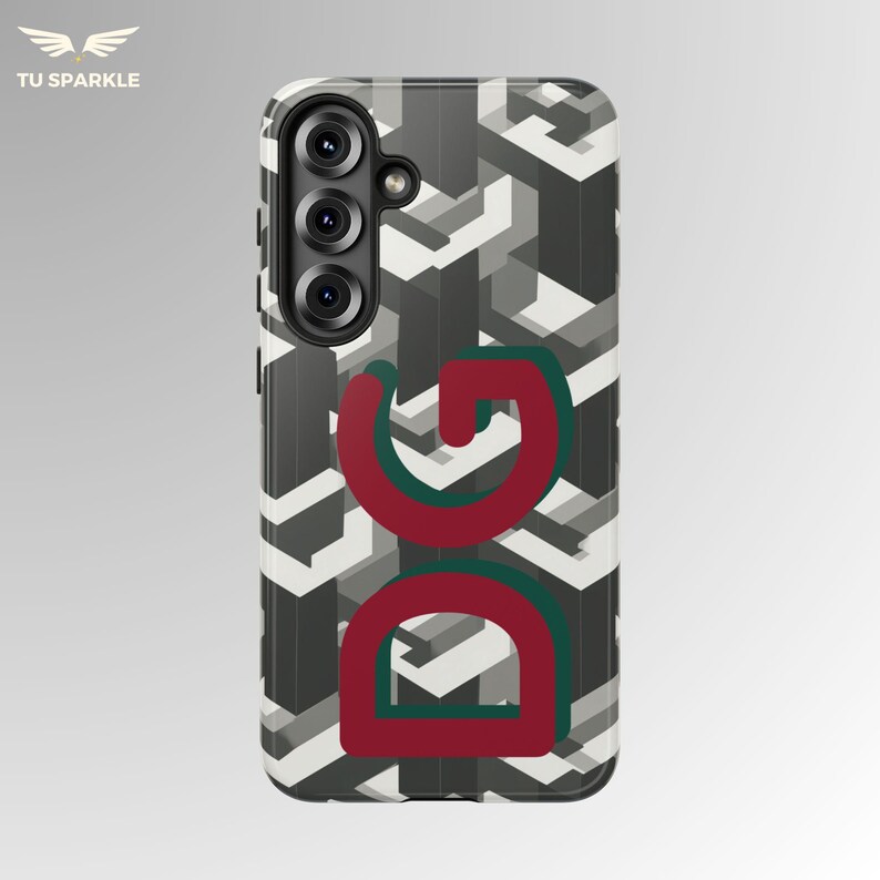 Personalized Monogram Phone Case: iPhone, Samsung & Pixel | Geometric Custom Initials (MagSafe Available)
💎 Your phone is part of your everyday life — make it yours.
This personalized monogram phone case features a bold geometric pattern and customizable initials designed to stand out. Inspired by modern luxury patterns, it brings a designer-style identity to something you carry every day.