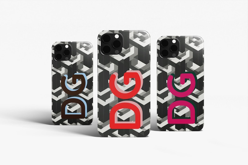 Personalized Monogram Phone Case: iPhone, Samsung & Pixel | Geometric Custom Initials (MagSafe Available)
💎 Your phone is part of your everyday life — make it yours.
This personalized monogram phone case features a bold geometric pattern and customizable initials designed to stand out. Inspired by modern luxury patterns, it brings a designer-style identity to something you carry every day.