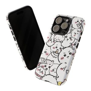 Chiikawa Collage Tough Phone Case, Kawaii Anime Style for iPhone, Samsung & Pixel image 7