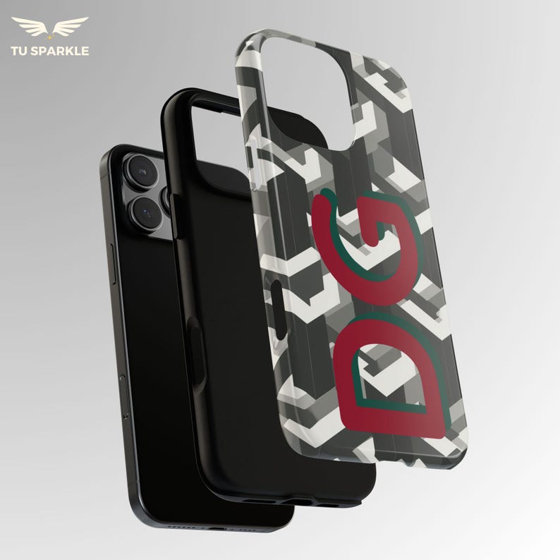 Personalized Monogram Phone Case: iPhone, Samsung & Pixel | Geometric Custom Initials (MagSafe Available)
💎 Your phone is part of your everyday life — make it yours.
This personalized monogram phone case features a bold geometric pattern and customizable initials designed to stand out. Inspired by modern luxury patterns, it brings a designer-style identity to something you carry every day.