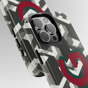 Personalized Monogram Phone Case: iPhone, Samsung & Pixel | Geometric Custom Initials (MagSafe Available)
💎 Your phone is part of your everyday life — make it yours.
This personalized monogram phone case features a bold geometric pattern and customizable initials designed to stand out. Inspired by modern luxury patterns, it brings a designer-style identity to something you carry every day.