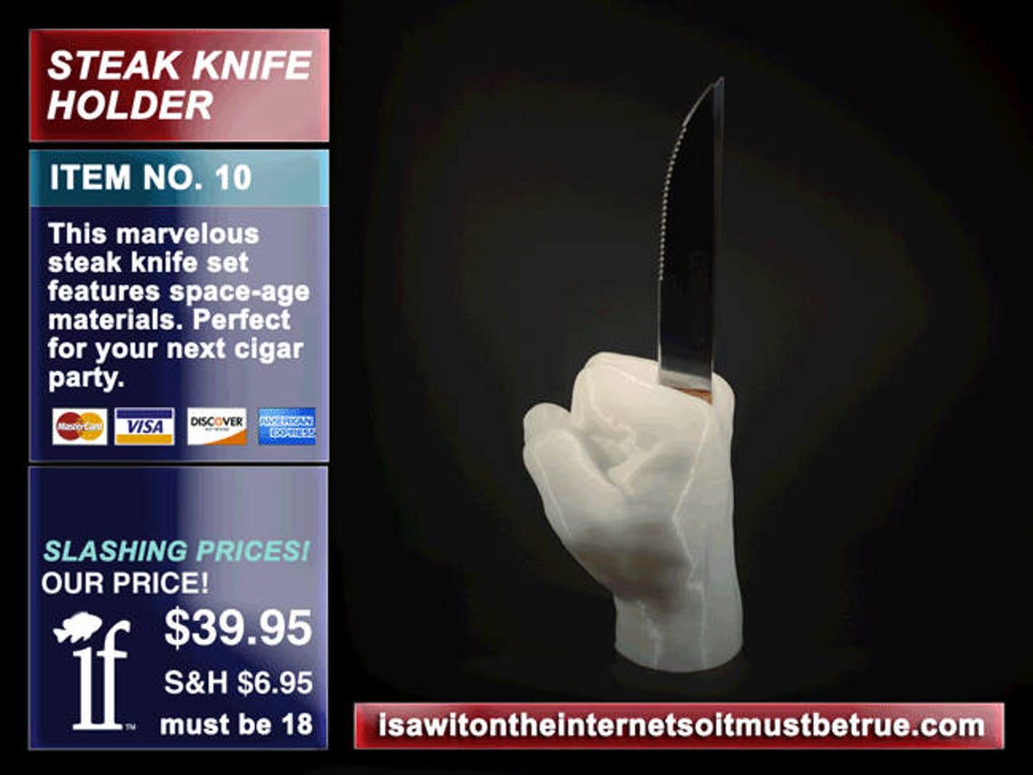 Steak Knife Holder Etsy